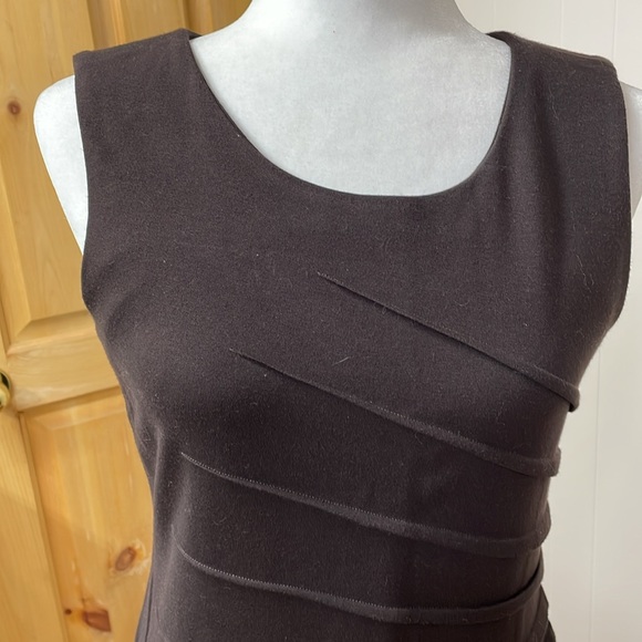 Calvin Klein brown fitted dress - Picture 2 of 11